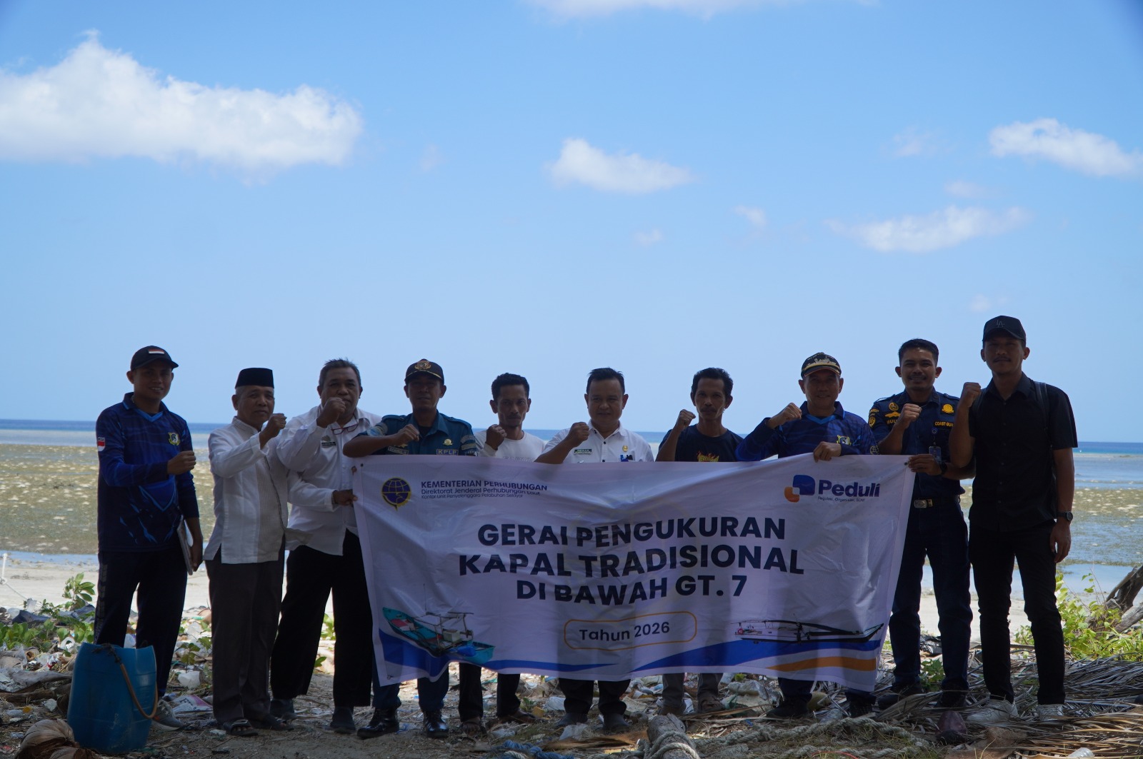UPP Selayar Sambut Peringatan Harhubnas 2026 dengan Giat Korve dan Gerai Pengukuran Kapal Tradisional